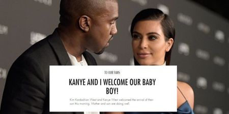 The Kardashian Empire Has Expanded – Kim And Kanye’s Little Boy Is Here