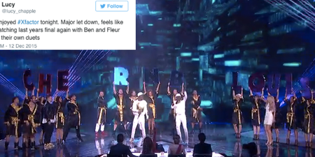 Twitter Reacts To Night One Of The X Factor Final