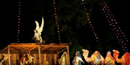 Oh, Hay There… Driver Hides From Police In Nativity Scene After Crashing Car