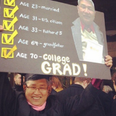 This 70-Year Old Grad-dad Has The Most Inspiring Message On His Graduation