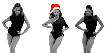 Someone Has Replaced The Single Ladies Song With a Festive Classic And It Really Works