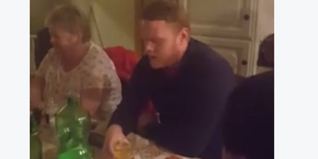 WATCH: This Irish Man Singing Raglan Road At Christmas Dinner Will Give You Goosebumps