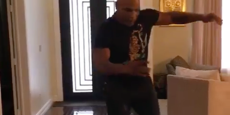 WATCH: Mike Tyson Takes On A Hoverboard… And Loses