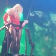 WATCH: Britney Spears Gets Stuck In a Tree During a Performance – Handles It Like A Pro