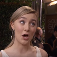 WATCH: Saoirse Ronan Shamelessly Plugs Tropical Popical AGAIN At Golden Globes