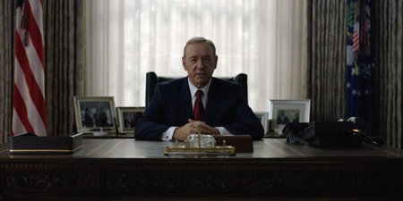 We have the first look at the new series of House of Cards