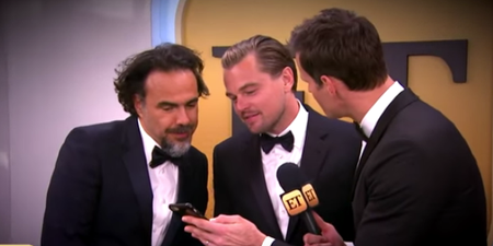 WATCH: Leonardo DiCaprio Went PUCE When He Was Shown His Lady Gaga Face