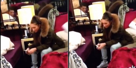WATCH: Twitter Is Scandalised As Megan McKenna Appears To Hold A Phone In CBB House