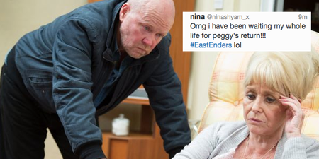 Peggy Mitchell Returns To Eastenders And Fans Can’t Cope