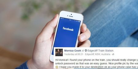 PIC: Man Finds Woman’s Phone, Hijacks Her Tinder And Posts Incredibly Awkward Facebook Message