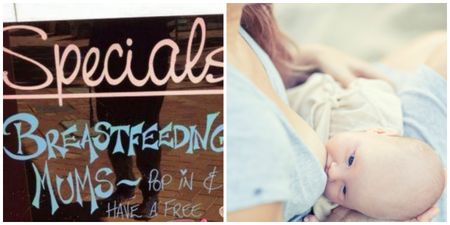PIC: This Pub Has a Very Special Offer For Breastfeeding Mums