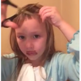 WATCH: The Tear-Inducing Moment Five-Year-Old Hacks Her Hair Off In “Beauty Tutorial”