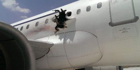 Jet Forced To Make Emergency Landing After Explosion