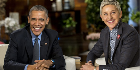 WATCH – Obama Thanks Ellen For ‘Changing Hearts And Minds’ On Equal Marriage