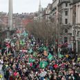 PICS – Tens Of Thousands Of People Took Part In Water Protest In Dublin This Afternoon