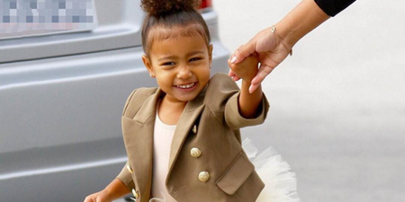PIC: North West Stole Her Mum’s Contour Palette And Did A Better Job Than Us