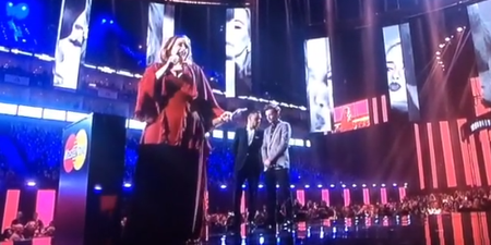 WATCH: Adele Just Paid Tribute To Kesha While Accepting Her Brit Award