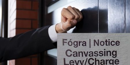 PIC: This Notice On A Waterford House Is Sure To Make Canvassers Think Twice Before Knocking