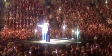 WATCH: Adele Helped A Woman Propose To Her Boyfriend In Belfast And There Were Boos