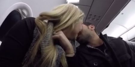 VIDEO: Man Learns He’s Going To Be A Dad Over An Airplane Speaker System