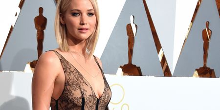 Jennifer Lawrence’s latest dress on the red carpet has left fans swooning
