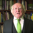 You Won’t Believe What Books Were Behind Michael D. Higgins During His St. Patrick’s Day Address