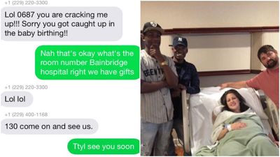 Family Sent A New Baby Text to The Wrong Number But is Has The Best Outcome Imaginable