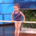 WATCH: 3-Year-Old Gymnast Wows The Ellen Show With Her Amazing Skills