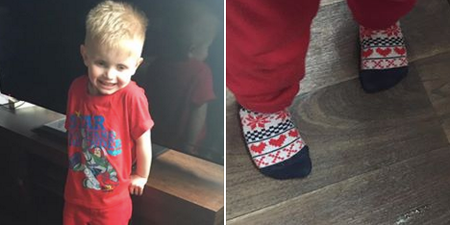 An Irish Mother’s Facebook Status About Her Son’s Choice Of Socks Is Going Viral