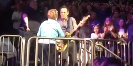 WATCH: Bruce Springsteen Interrupted His Concert To Dance With His 90-Year-Old Mother