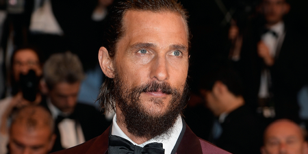 People think Matthew McConaughey is a time traveller because of this photo