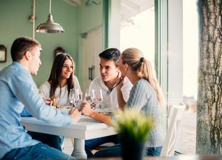 Diet expert reveals the best place to sit in a restaurant in order to make healthy choices