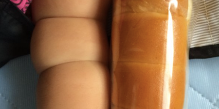 There’s a new craze in Japan which compares children’s arms to bread