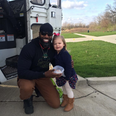 PICS -This little girl gave her favourite bin man a birthday present and it’s TOO CUTE