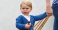 Prince George wears his pyjamas to meet President Obama