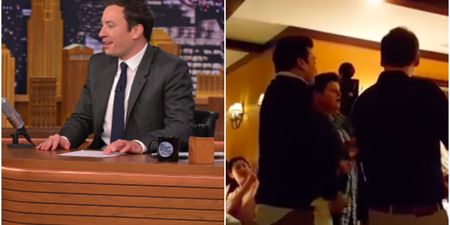 Watch – Jimmy Fallon and friends surprising restaurant-goers by singing ‘Ignition’ is just wonderful
