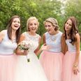 This bride had quite an unusual approach when it came to a bridesmaid’s appearance