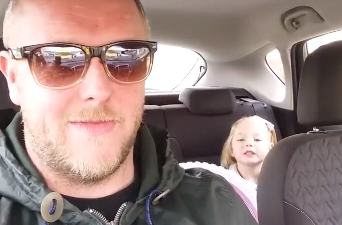 ‘Daddy will break his legs’ – Little Scottish girl argues with dad over having a BF
