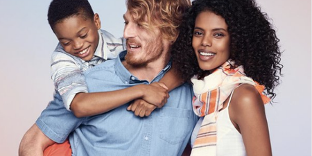 Old Navy tweeted a photo of a family and it sparked HUNDREDS of racist replies