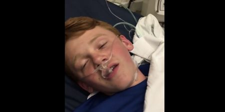 WATCH – This teenager coming off anaesthetic talking about his imaginary trip to Dubai is so gas