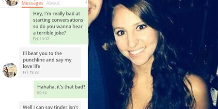 A Tinder glitch led to two straight lads unknowingly chatting each other up