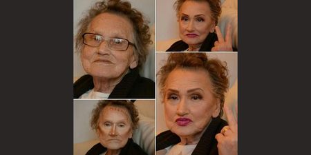 The internet loves this contouring granny