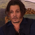 Johnny Depp made fun of THAT dog apology video during a press conference