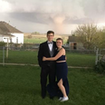 PICS: Prom dates get photobombed by tornado and instead of running they took selfies