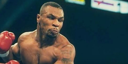 People think time travel has been captured in this footage of Mike Tyson