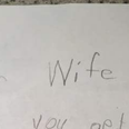 This sneaky child tried to get one up on her mam with this very convincing letter