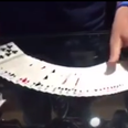 WATCH: One Irish man performs incredible Bruce Springsteen card trick
