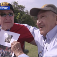A Holocaust survivor had an emotional reunion with the soldier who saved him from a concentration camp