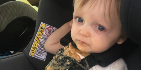 This story of a toddler throwing up in his Dad’s car gets waaaay out of hand