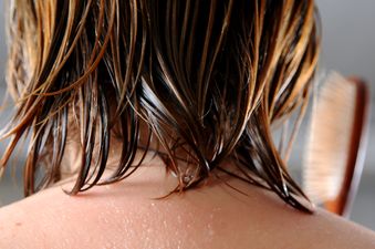 Brushing your hair after showering is a really bad idea